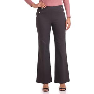 Rekucci Women's Comfort Wide Leg Pull-On Pant