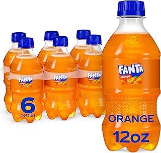 Fanta Orange Soda Soft Drink, 12 fl oz Bottles, 6 Pack, BBD: MAR 30/26
