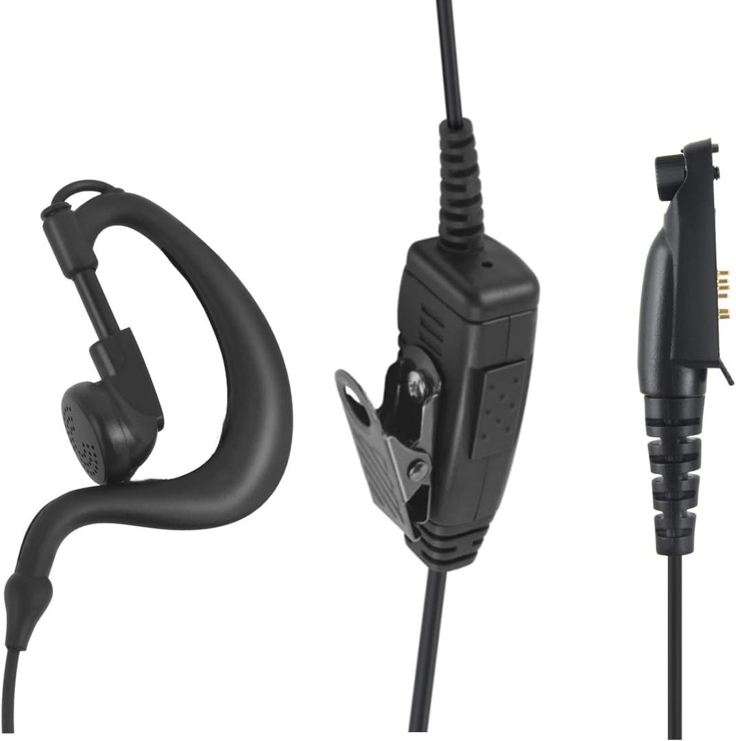6 Pin M5 Walkie Talkie Earpiece Headset Ear Mic Piece with Ptt Mic for Motorola Ailunce dmr Ham Radio ha1g hd1 hd-1 gp328plus ex500 for Retivise nr30 rt29 rt29d rb47 rt89 rb23 rt68(G Shape) 6 Pcs 6 Pin M5 Walkie Talkie Earpiece Headset Ear Mic Piece with Ptt Mic for Motorola Ailunce dmr Ham Radio ha1g hd1 hd-1 gp328plus ex500 for Retivise nr30 rt29 rt29d rb47 rt89 rb23 rt68(G Shape) 6 Pcs