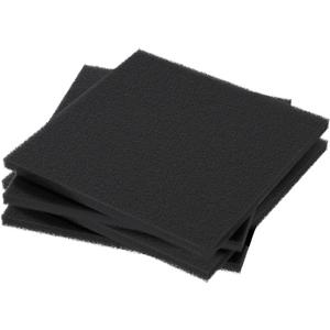 Pawfly 4 Pack Aquarium Bio Sponge Filter Media Pad, Filter Foam Sponge Pads Cut-to-Size Foam for Fish Tank Filters Sumps Ponds Hydroponics, 6.3" x 5.5" x 0.78"