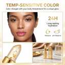 Areliaa lipstick, Areliaa Skin-Adaptive Lipstick, PH Lipsticks Color Changing, Long Lasting Moisturizing Tinted Lip Balm, Lipsticks for Older Women(2-Pack)