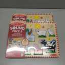 Melissa & Doug Farm Animals Sound Puzzle - Wooden Peg Puzzle with Sound Effects (8 pcs), Pack of 2
