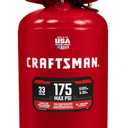 CRAFTSMAN 33 Gallon Air Compressor, 175 Max PSI, Portable Air Compressor, Vertical Air Compressor for Heavy-Duty Use, Ideal for Home Garage and Workshop, Efficient and Reliable Performance