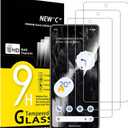 NEW'C 3 Pack Designed for Google Pixel 7 Screen Protector Tempered Glass,Case Friendly Scratch Resistant, Bubble Free, Ultra Resistant