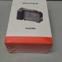 Insta360 Ace Pro 2 Xplorer Bundle Dual Battery- 8K Waterproof Action Camera Co-Engineered with Leica, 1/1.3" Sensor, Dual AI Chip, Leading Low Light, Superior Audio, Flip Screen & AI Editing for Vlogs (Midnight Black+Slate Gray)