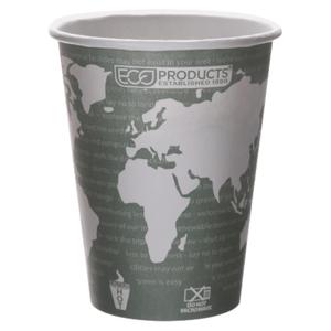 Eco-Products 12 Oz World Art Hot Cup Case Of 1000