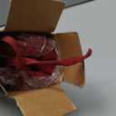 Seat Cushions for Kitchen Chairs Cushions Set of 1 Indoor Dining Room Chair Cushion Replace Office Dorm Home Farmhouse Decor Pad D Shaped Hard Foam Wood Furniture Stool Cushion 17"x16"x2" Burgundy