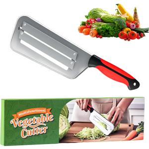Stainless Steel Shredder Knife, Multifunctional Vegetable Cutter Cabbage Shredder for Coleslaw, Dual Blade Julienne Cutter Lettuce Shredders Kitchen Gadgets Stainless Steel Shredder Knife, Multifunctional Vegetable Cutter Cabbage Shredder for Coleslaw, Dual Blade Julienne Cutter Lettuce Shredders Kitchen Gadgets