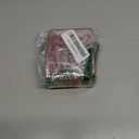 ALCYON Battery Organizer Storage Case, Battery Vault Box Container for 48pcs AA Batteries, Plastic Clear Protective Battery Holder for Travelling/Home/Office (Red, Large)