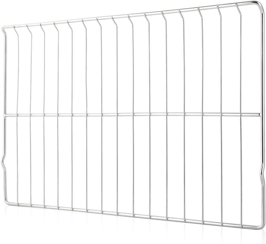 [Upgraded] Range Standard Oven Rack MHL63411403 for LG Range Ovens, Stainless Steel Oven Shelf Rack Replacement Part, 24.7'' Wide x16.2'' Deep
