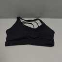RUNNING GIRL Sports Bras for Women,Padded Sports Bra Tank Top Sexy Crisscross Back High Impact Longline Workout Yoga Bra Large