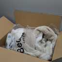 Bedsure Heated Blanket Wearable Shawl - Electric Wrap Poncho Blanket Hoodie for Adult, Winter Gifts for Mom Women Girlfriend, Warm Sherpa Heating Throw, Auto Shut Off, 55x64 inches, Cream