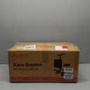 Lightweight Knee Scooter Crutch Alternative, Foldable & Adjustable Knee Scooter for Adults for Foot Surgery, Steerable Knee Walker with Detachable Storage Basket, Includes DIY Stickers-Hot Red