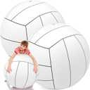 Libima 27 Inch Giant Inflatable Volleyball Large Beach Pool Games Toys for Outdoor Activity Themed Party
