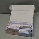 FERRISA Cordless Baby Hair Clippers, Vacuum Hair Clipper for Baby Fine Hair, Baby Hair Clipper Quiet Hair Clipper for Baby, Hair Clipper Auto Suck Snipped Hair, IPX7 Waterproof Rechargeable (White)