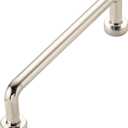 khtumeware 10 Pack Polished Nickel Cabinet Pulls 3 Inch(76mm) Hole Centers Cabinet Handles Kitchen Hardware Straight Bar for Cabinets and Drawer Pulls