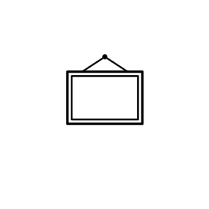 4 x Picture frame