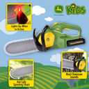 John Deere Power Tools Chainsaw Toy, Construction Tool with Lights and Sounds, Pretend Play Toy for Boys