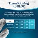 Blue Buffalo Tastefuls Flaked Wet Cat Food, Made with Natural Ingredients, Fish and Shrimp Entrée in Gravy, 5.5-oz Cans (24 Count) (EXP 10/20/28)