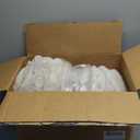 Lotus Karen Faux Fur Throw Blanket - Stripe Faux Rabbit Fur Blanket for Couch, Cozy Soft Fluffy Fuzzy Blanket, Warm Thick Furry Plush Shaggy Small Blankets for Women, Linen,50x60 Inches, Linen