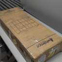 Whitmor 9 Cube Storage Organizer, 3 Tier Stackable Mdf Wood Bookcase, Open Storage Display Bookshelf, Storage Cabinet for Living Room, Bedroom, Home, Office, 35.5"L x 11.7"W x 35.5"H, Espresso