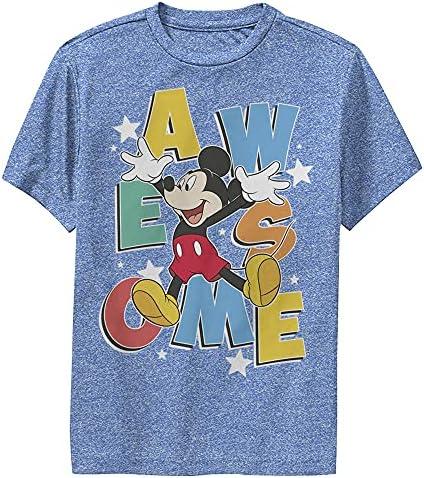 Disney Characters Awesome Jumps Boy's Performance Tee, XS