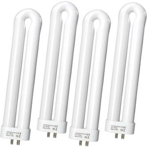 4 Pcs 15-Watt 4-Pin Base Replacement Bulb - Compatible with Black Flag BB-15WHT/BZ-15/BZ-20, for Flowtron BK-15D/BF-35, for Stinger FP15/TZ15, for B1515-4, for Hemiua T6 Pro - Also Fits Most 15W Bulbs
