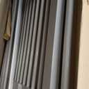 No Pawblems 55.1" Extra Tall Pet Gate for Cat/Dog, 29.9-44.4" Wide Auto Close Tall Cat Gate, NO Drilling Pressure Mounted for Doorways/Hallways, 1.37" Narrower Bar Spacing, White