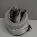 Airplane Travel Support Pillow: Head Sinking Depth Under 2cm - 5+ Hours Upright Sleep Without Neck Pain & Strain for Frequent Flyers on Long Flights - 360 Chin Support Prevent Head Bobbing