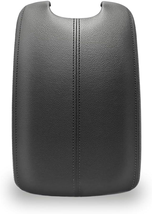 Ederfun Center Console Lid Replacement Compatible with Honda Accord 2008 2009 2010 2011 2012, Auto Leather Suture Center Console Armrest Lid Cover (Black)