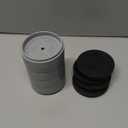 Furniture Risers Bed Risers Heavy Duty 1 inch, 2 inch, 3 inch, 4 inch Round Adjustable Bed Lifts Riser for Desk Legs Table Couch Sofa Chair Refrigerator Washing Machine (1 Inch, Gray, 4 Pack )