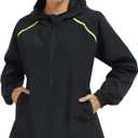 SEXYWG Rain Coats for Women Light Weight Rain Jackets Travel Raincoat Packable Waterproof Jacket with Hood for Spring Hiking