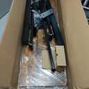 SIAGO Electric Standing Desk Adjustable - 48 x 24 Inch Sit Stand up Desk with 0.8 Inch Thick Tabletop - Adjustable Height Table with 3 Memory Preset, Cable Management for Home Office (Vintage Brown)