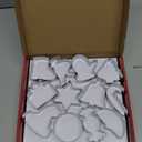 24 Pcs Christmas Cookie Cutter Set, Christmas Tree, Snowflake, Snowman, Gingerbread Man, Gingerbread Girl, Mitten & More Shapes