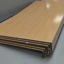 6 PCS Wire Rack Covers for Pantry Wood Grain, 30''W * 16''D(Ready to Use) Faux Wood Shelf Covers for Wire Shelving, Rustic Closet Shelves Covering Toppers, for Pantry, Bathroom, Kitchen, Garage