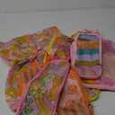 Xmzsdz 6 Pcs Compression Packing Cubes for Travel Luggage, Lightweight Suitcase Organizer Bags Set, Compression Packaging Cube for Travel Essentials, Packing Cubes for Carry on Suitcase