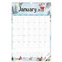 GuassLee Extra Large Wall Calendar 2026, 36"x 24" Jumbo Vertical Wall Planner 2026-2027 from January 2026 to June 2027,18 Months with Julian Dates and Notes for Office School Home Teacher Planning
