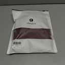 Colorfulkoala Women's Dreamlux High Waisted Workout Leggings 25" / 28" Inseam Yoga Pants with Pockets (Large, Plum Red)