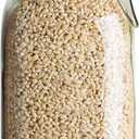 Galashield Glass Jars with Airtight Lids Food Storage Jars Leak Proof Canisters with Clear Preserving Seal Wire Clip Fastening for Kitchen Canning Pickling [50 oz]