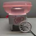Cotton Candy Machine, Mini Cotton Candy Maker Machine for Kids with Sugar Scoop, Easy & Safe to Use, Pink Vintage Portable Candy Floss Maker for Birthday, Home, Party Gatherings, Christmas Gift