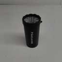 Professional 7 in 1 Dog Paw Cleaner for Dogs & Cats - Includes 1 Portable Paw Washer, 1 Bath Brush, 2 Dog Toothbrushes and 3 Absorbent Towels Note: Fits Paws 2.5 to 3.5 Inches Wide (Large, Black)