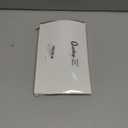 Queekay 48 Pieces Christmas Photo Ornament Frames 2 x 3 Inch Hanging Picture Xmas Gifts Glitter Mini Frames with Ribbon DIY Crafts Hanging on Christmas Trees Easter Wedding Decorations(Silver)