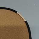 CRASPIRE Castle Pin Cork Board 11.8x9.8In Wall Mounted Framed 0.7" Thick Bulletin Display Badge Wooden Saddle Brown Memory Memo Brooch Lapel Pin Holder Storage for Home Office Bedroom Wedding Decor