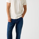 GUESS Men's Short Sleeve Small Triangle Knit, L