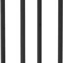 TOSKING Tall Plant Stand Indoor  2-Tier Modern Metal Shelf, 30" Height & 200 LBS Capacity, Heavy Duty for Living Room, Balcony, Garden (Black)