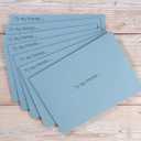 Wishop 100 Pack Dusty-Blue A7 Envelopes Self-Adhesive 5x7 Envelopes for Invitations, 5x7 Greeting Cards (Dusty-Blue, 5.24 x 7.21 Inches)