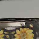 Clipboard with Storage,Heavy Duty Plastic Storage Clipboard with Low Profile Clip, Teacher Must Haves, Office Supplies,Bee and Flowers