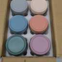 NETANY 6-pack 16 oz Overnight Oats Containers with Lids, Glass jars with Airtight Lids, Wide mouth Mason Salad jars, Glass Food Storage Containers for Snacks Yogurt Spice Sugar