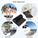 Boat Trailer Bunk Carpet, 12Inch x 13Ft Marine Carpet for Boats, Waterproof Trailer Boat Bunk Padding Mat for Boat Trailers Jet Ski Ramp Garage Dock