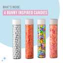 2 x Sweets Indeed Easter Bunny Candy Topper 4-Pack – Crumblefetti Candy Toppings for Ice Cream, Cupcakes, Hot Cocoa & Cookies | Fun Holiday Bunny Treat for Easter Baking, Gifts & Basket Stuffers (Easter Bunny Kit)